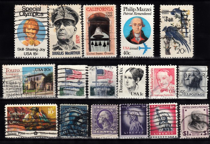 A7 T1 59 - Timbre foarte vechi - America