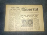 ZIARUL SPORTUL 1 IULIE 1981 PREZENTARE ECHIPA DINAMO