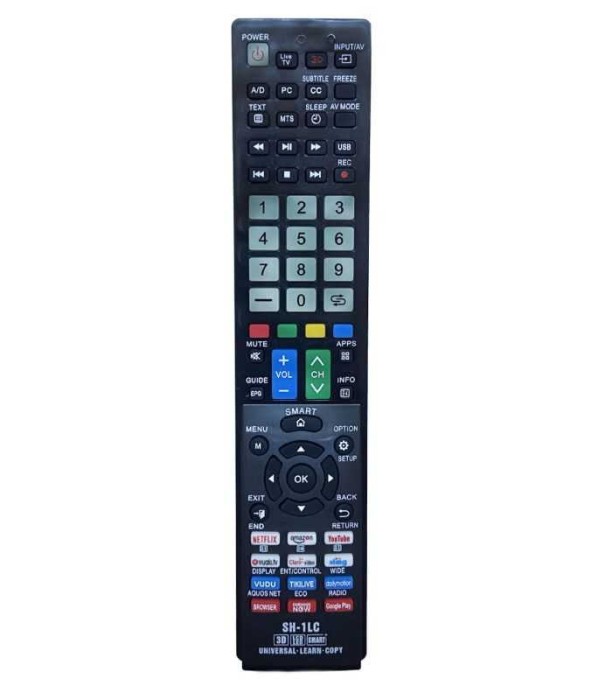 Telecomanda universala compatibila TV Sharp SH-1LC + functia de learning/copy IR 1429 (450)