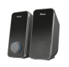 Boxe Stereo Trust Arys 2.0 Speaker Set, 28W, negru