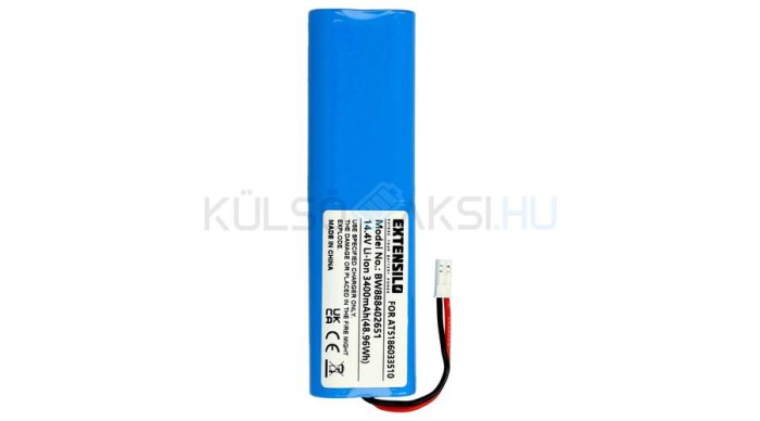 VHBW Baterie Ariete AT5186033510 for - 3400mAh, 14.4V, Li-ion