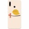 Husa silicon pentru Huawei P Smart 2019, Flat Minimal Cute Bird Illustration
