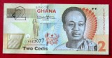 Ghana 2 Cedis 2017 UNC necirculata **