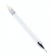 Aplicator pietre decorative pentru unghii - Alb foto