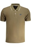 La Martina Tricou polo barbati, cu mini logo brodat, Regular Fit, Verde inchis, S, 2XL, L, M, XL, Bumbac