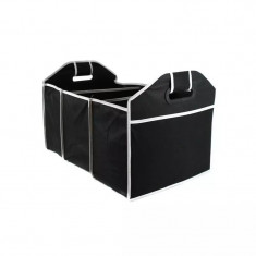 Organizator auto pliabil pentru portbagaj, 3 compartimente, Gonga® Negru