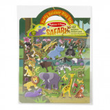 Abtibilduri pufoase - Safari, Melissa &amp; Doug