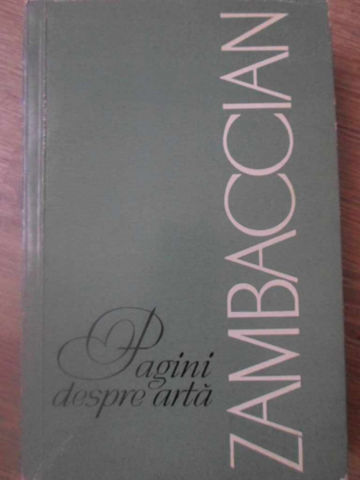 PAGINI DESPRE ARTA-K.H. ZAMBACCIAN-232651