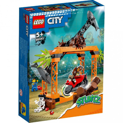 LEGO CITY STUNTZ PROVOCAREA DE CASCADORII ATACUL RECHINULUI 60342 SuperHeroes ToysZone foto