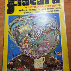 revista flacara 11 august 1973- miron radu paraschivescu,TCM timisoara