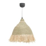 Cumpara ieftin Lustra Boher din ratan nuanta naturala 60x60x99 cm