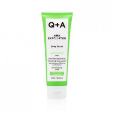 Scrub pentru corp cu AHA Exfoliator, 250 ml, Q+A