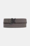 Armani Exchange curea de piele culoarea gri, XM001740 AF17988