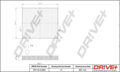 Dr!ve+ DP1110.12.0224 Filtru, aer habitaclu