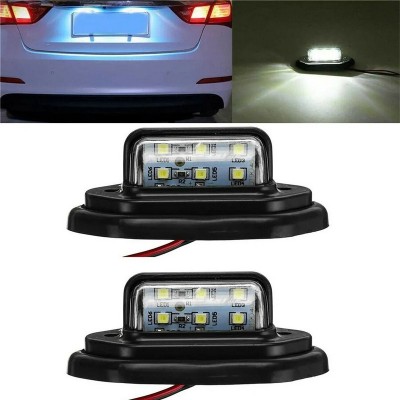Set 2 Lampi numar LED lumina alba Voltaj 12V-24V foto