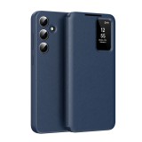 Husa tip carte Samsung Galaxy A16 4G SmartView Series, albastru