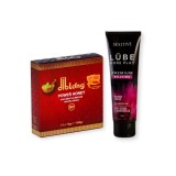 Cumpara ieftin Pachet pentru cupluri: Miere afrodisiacă DIBLONG Honey, 12 plicuri x 15 g + Lubrifiant anal SEXITIVE Lube Premium Relaxing, 130 ml