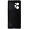 Husa tip capac spate TPU negru, inel si protectie camera, pentru Xiaomi Redmi Note 12 Pro 5G, Poco X5 Pro