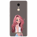 Husa silicon pentru Xiaomi Remdi Note 3, Cute Girl
