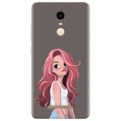 Husa silicon pentru Xiaomi Remdi Note 3, Cute Girl foto