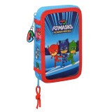 Penar dublu echipat 28 piese PJ Masks