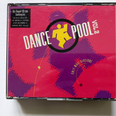 2xCD - Dance Pool Vol. 2, compilatie Electronic Euro House, 1990 (dublu CD)