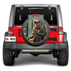 Sticker Auto &bdquo;Roata de Rezerva&rdquo; rezistenta la intemperii si raze UV, diametru 55 cm, Cod: AVX-RR19