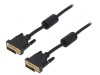 Cablu Dual Link DVI-D 24+1 PVC Negru