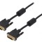 Cablu Dual Link DVI-D 24+1 PVC Negru