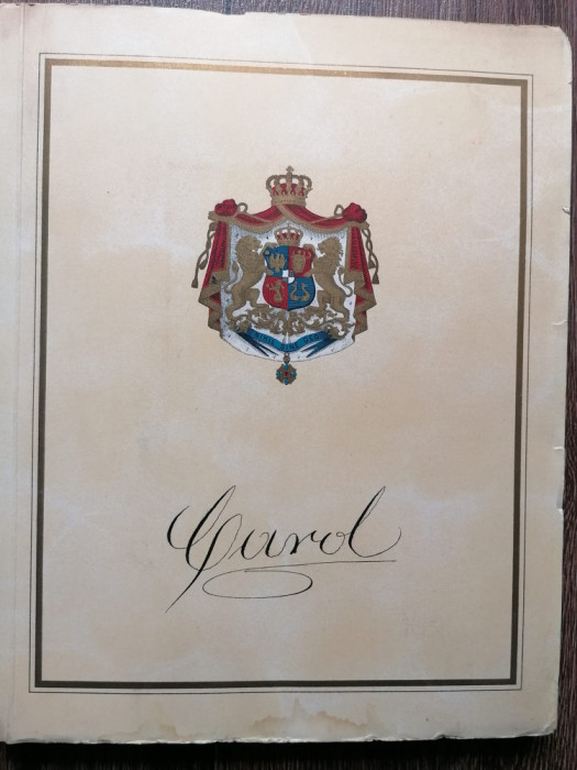 Prinos Marelui Rege Carol I / semnatura Cristoveanu