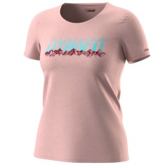 DYNAFIT Graphic Co W S/S Tee pale rose/range 40/L foto