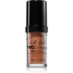 L.A. Girl Cosmetics PRO. Coverage fond de ten lichid iluminator culoare Sand 28 ml
