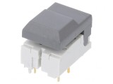 Comutator tastatură gri SPDT 0,01A 24VDC pentru PCB