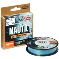 Fir Textil Berkley Nautil Braid X8, Aqua Blue, 150m, 0.10mm, 4.1kg