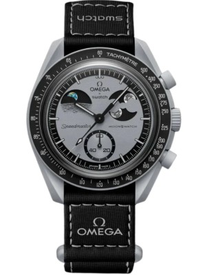 CEAS SWATCH X OMEGA MISSION TO THE MOON EARTHPHASE SPORT CASUAL-CALITATEA 1 2025 foto