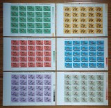 Cumpara ieftin ✅RO 1972 LP 787 ,&quot; Preolimpiada Munchen &#039;72&quot;, serie in coli complete de 25 de marci ,MNH