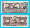 Cuba (p#52) 10 Centavos 1897 XF &#039;Pre-Republică&#039; serie: 0282800 Banco Espa&ntilde;ol de la Isla de Cuba