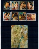 Paraguay 1978 - Rubens, picturi, arta, serie si colita neuzata