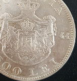 Moneda de 500 lei 1944, argint, Regele Mihai, detalii foarte bune