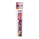 Set creioane cu radiera, Starpak, 4 buc