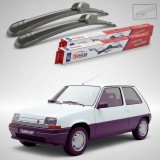 Cumpara ieftin Ștergătoare Renault 5 Supercinq Hatchback 1990-1996 | Set Față Flat &ndash; TeamCar&reg;