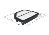 Filtru aer Chevrolet Captiva, Captiva Sport; Opel Antara A Motor 2.0 Cdti, 2.0 Cdti 4x4, 2.0 D, 2.0 D 4WD, 2.4, 2.4 4WD, 2.4 4x4, 2.4 LPG, 2.4 LPG