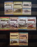 Lot transporturi locomotive tren 18v. nestampilate, Nestampilat