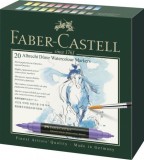 SET 20 MARKERE SOLUBILE A.DURER FABER-CASTELL, Faber Castell