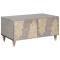 vidaXL Masă de cafea Gri 80 x 50 x 40 cm Lemn masiv de mango 4018777