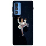 Husa compatibila cu Motorola Moto G20 model BoJack Horseman I keep falling, Silicon, TPU, Viceversa, Transparent, Carcasa