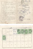 Romania, Carnet de abonat radio-televizor-radioficare, Bucuresti, 1982