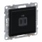 Priza USB tip C dubla 5V 15W Legrand Suno negru 721431