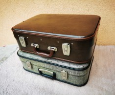 geamantan vintage valiza veche bagaj decor recuzita geanta retro Pret per bucata!