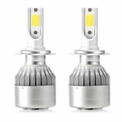 Kit Becuri HB3 9005 Led C6 , 36W 3800 lumeni 6000k LED 12v &amp;ndash; 24v foto